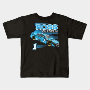 Ross Chastain Black Car Kids T-Shirt